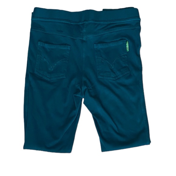 Women's Skinny Pants in Teal - Picture 2 of 5